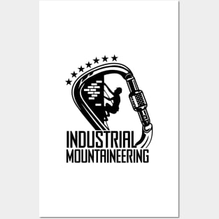 Industrial mountaineering Posters and Art